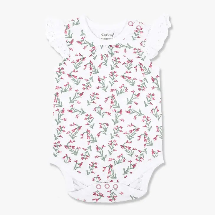 Organic Lace-sleeve Bodysuit – Sapling Child