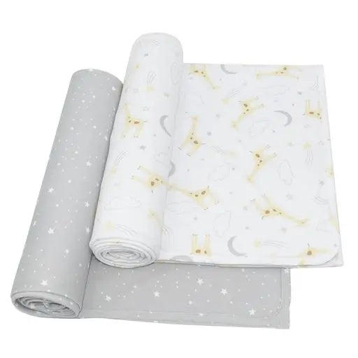 'Noah Giraffe' Swaddle 2pk