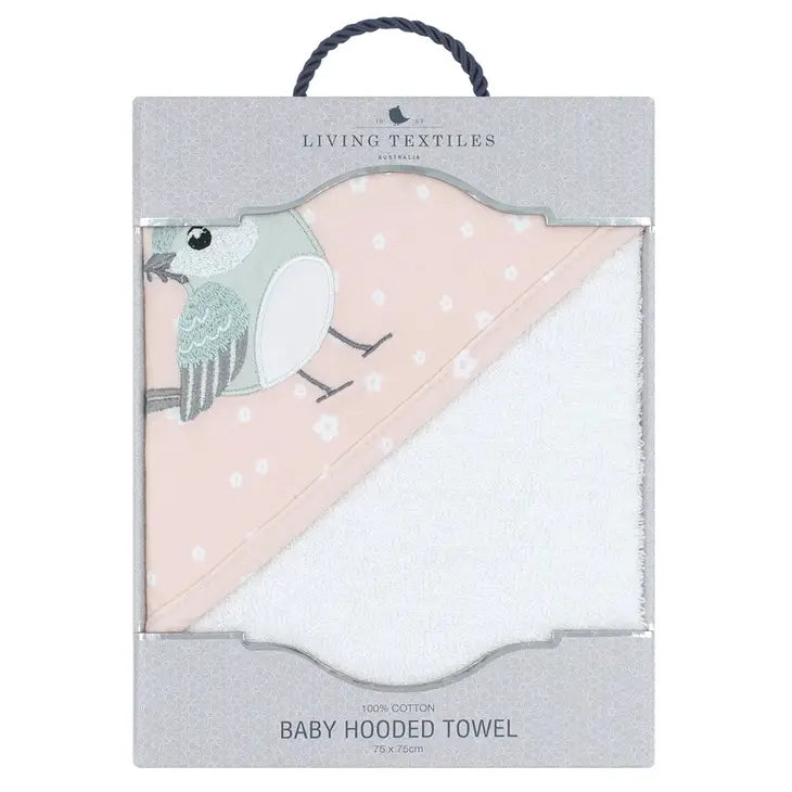 'Ava Bird' Hooded Towel