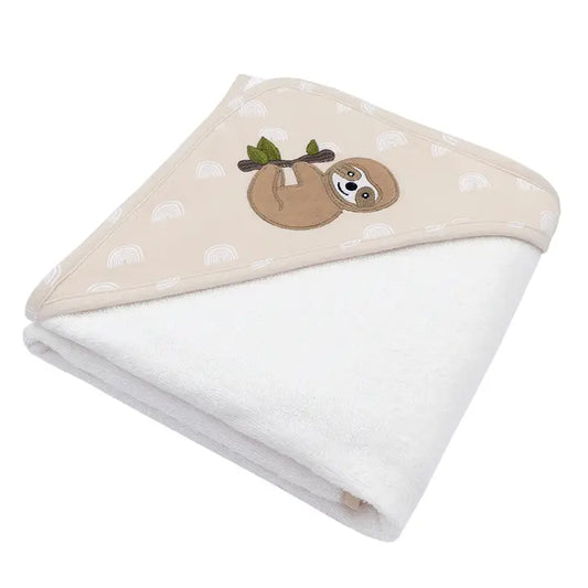 'Happy Sloth' Hooded Towel