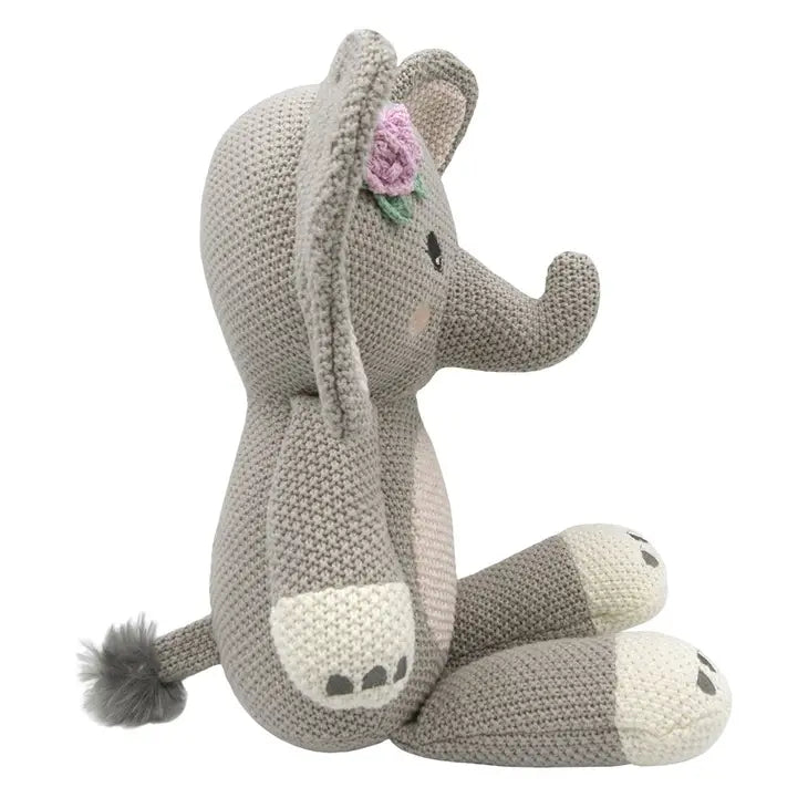 'Ella the Elephant' Knitted Toy