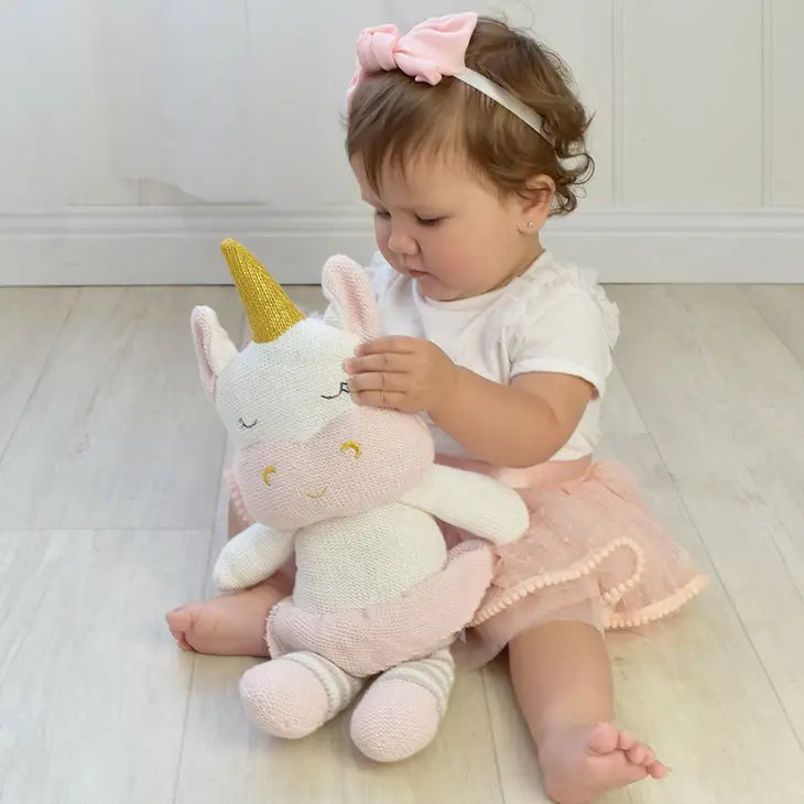 'Kenzie the Unicorn' Knitted Toy