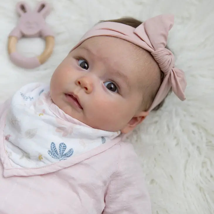 'Botanical Flowers' Bandana Bibs 2pk