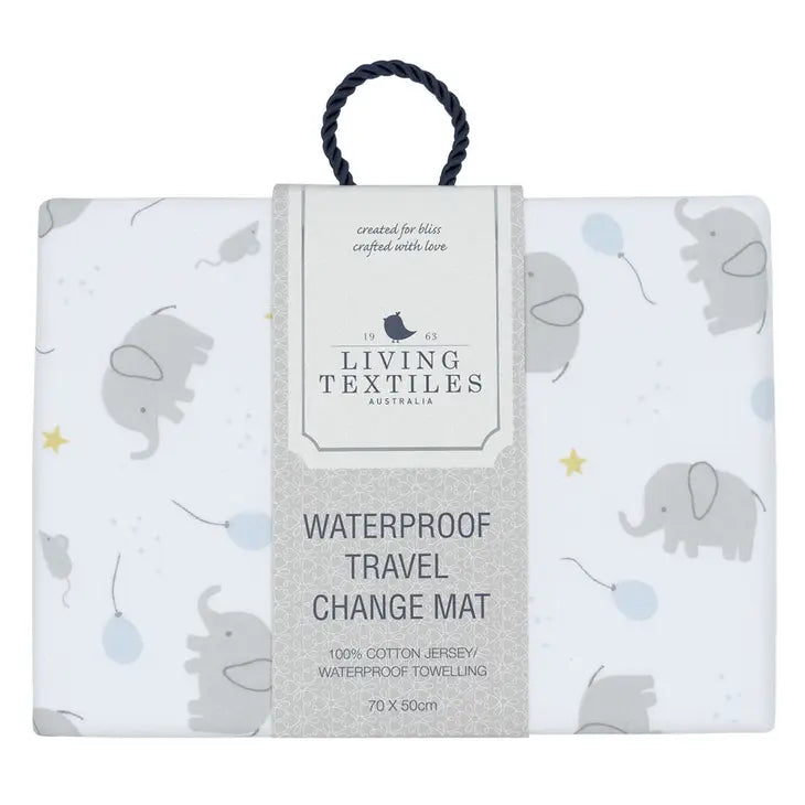 'Mason Elephant' Waterproof Travel Change Mat