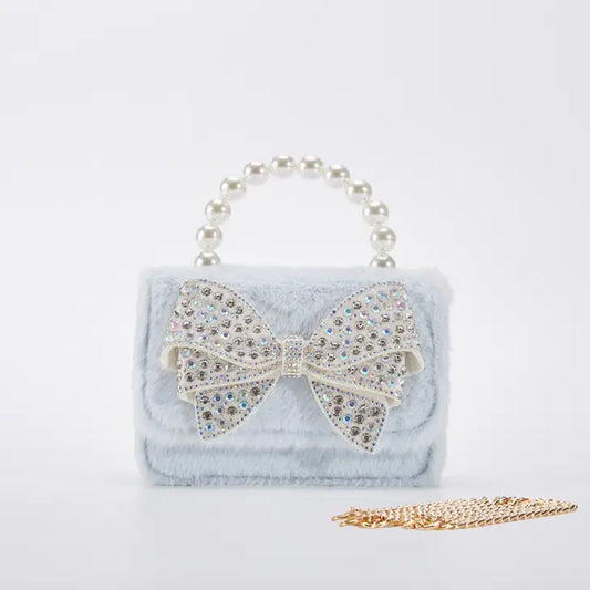 'Princess Porcha' Blue Purse