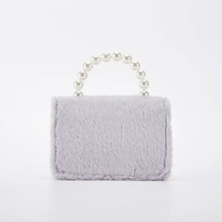 'Princess Porcha' Grey Purse