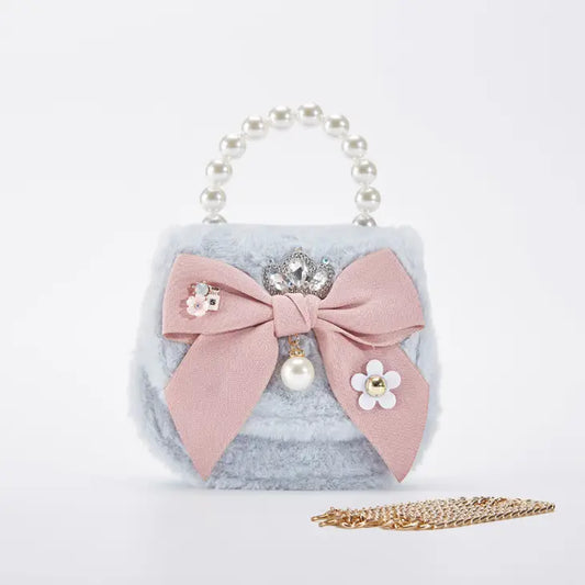 'Princess Charlotte' Blue Purse