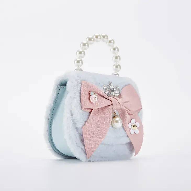 'Princess Charlotte' Blue Purse