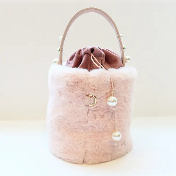 'Princess Emma' Pink Bucket Purse