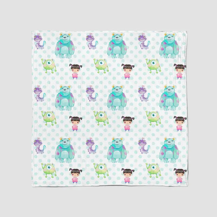 'Little Monsters' Swaddle