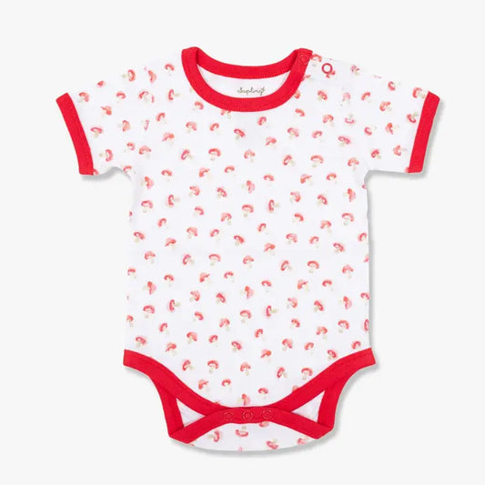 Mushroom Short Sleeve Bodysuit