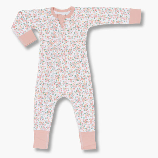 Pear Blossom Zip Romper