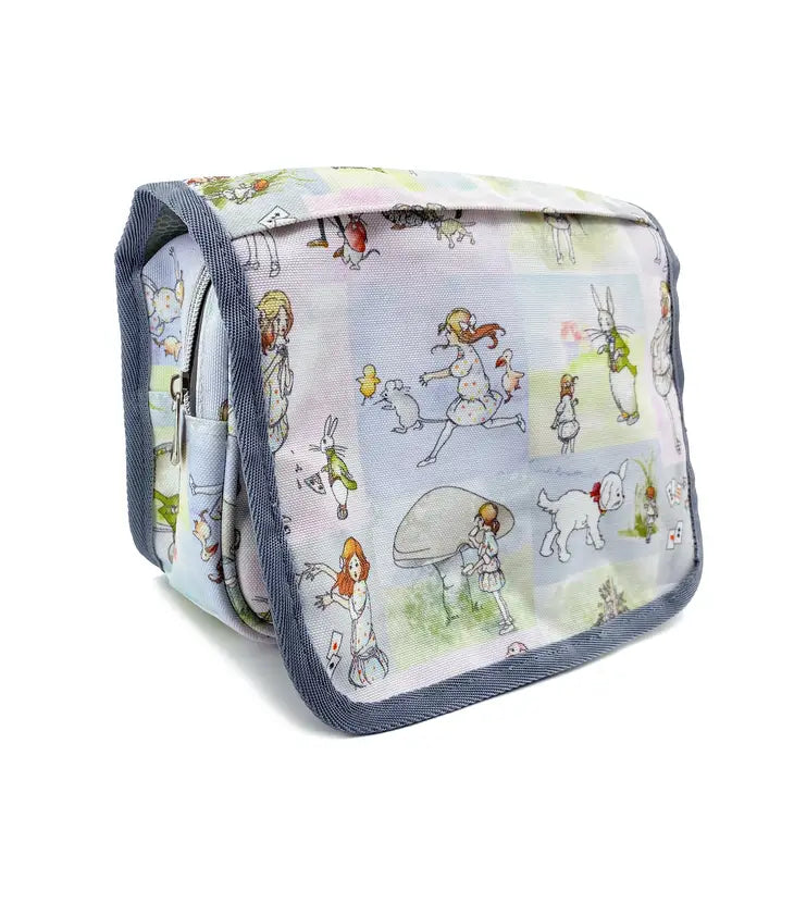 'Alice In Wonderland' Toiletry Organizer Bag