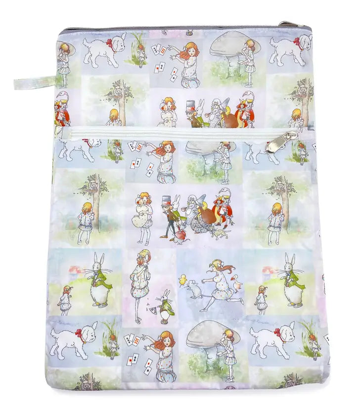 'Alice In Wonderland' Wet Bag